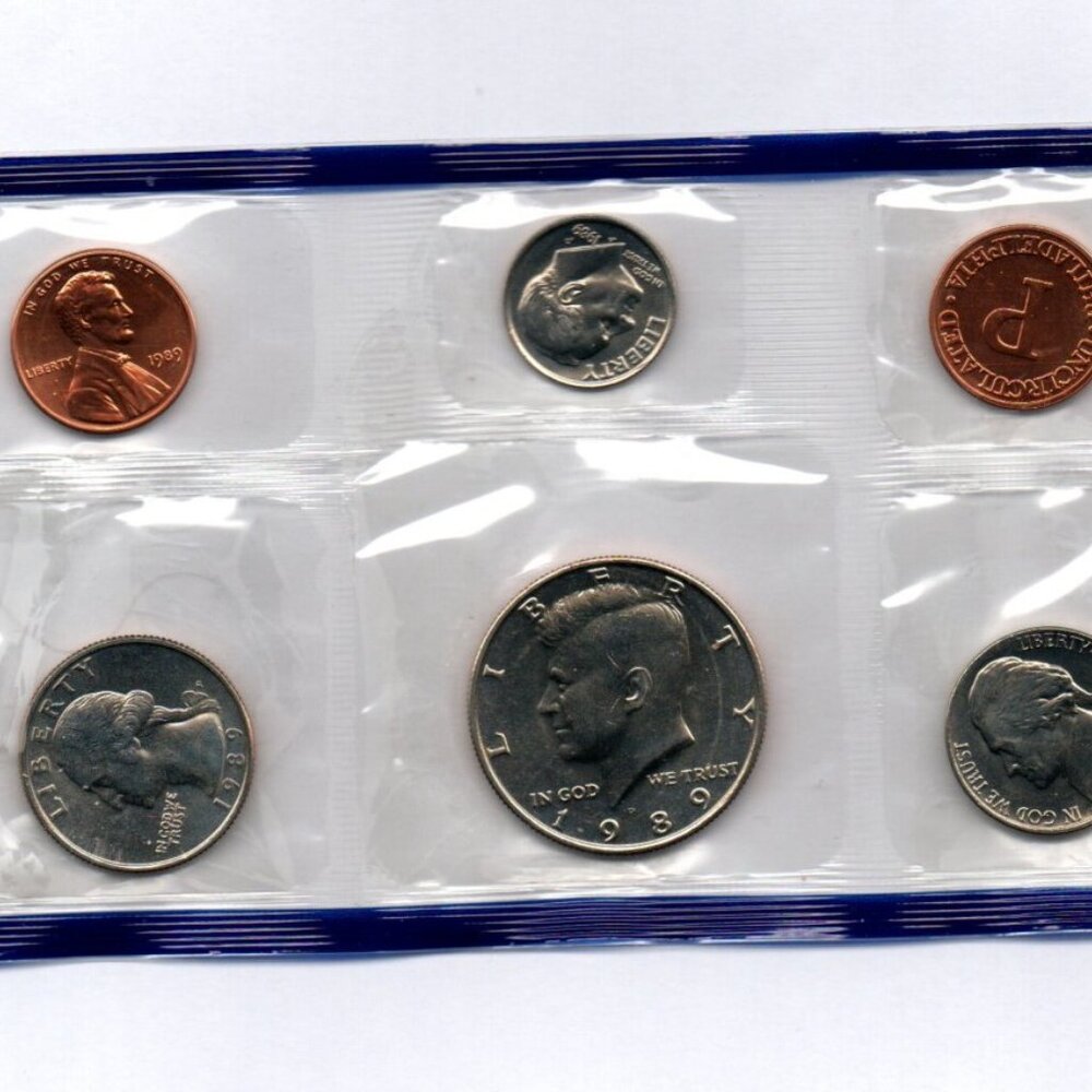 Lot of 3 Uncirculated Sets... 1985-P, 1989-P and 1993-D... In Sealed US - Picture 2 of 3